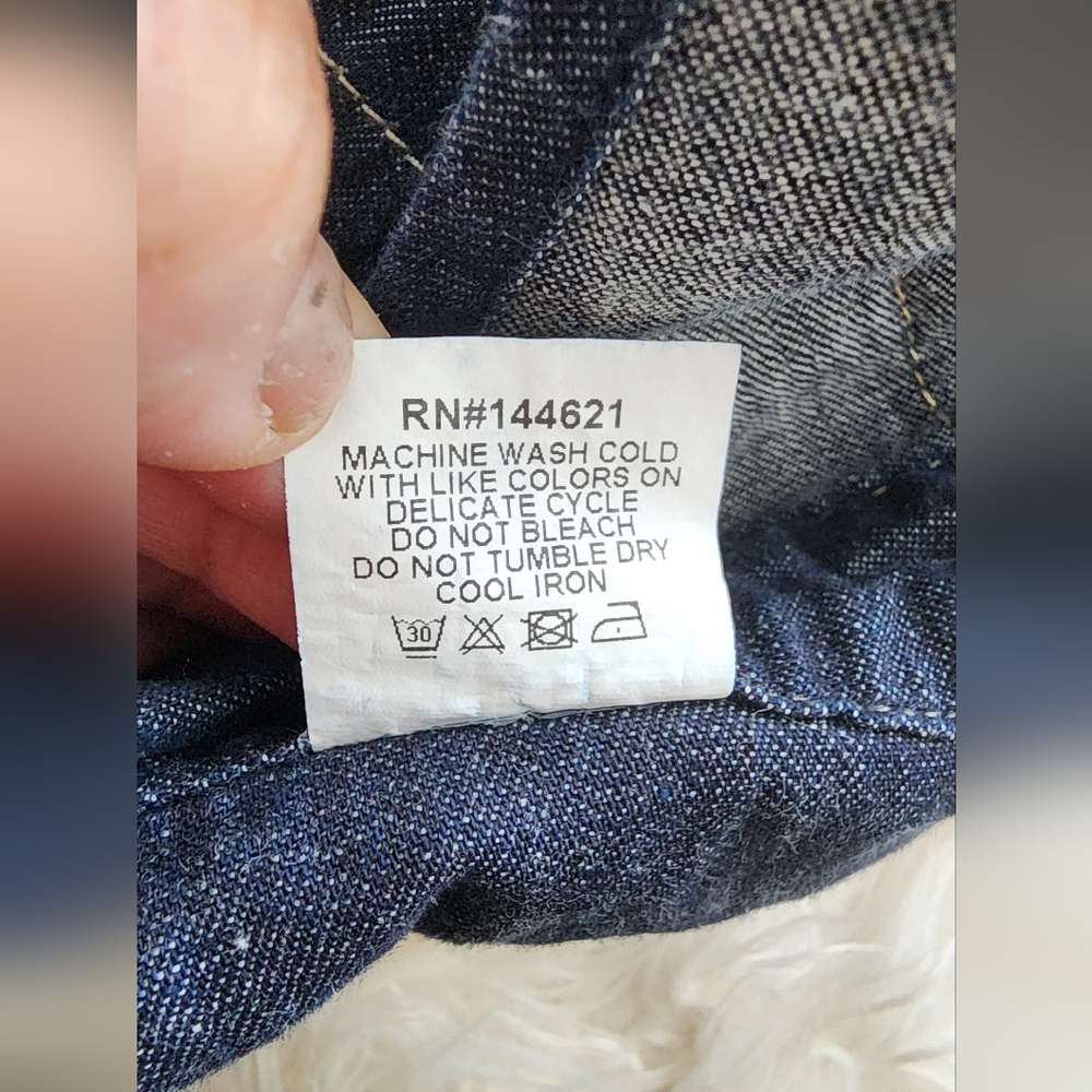 DENIMIST TIE STRAPS RELAXED OVERALLS RETAIL PRICE $465 SIZE XS NWOT - Picture 11 of 16